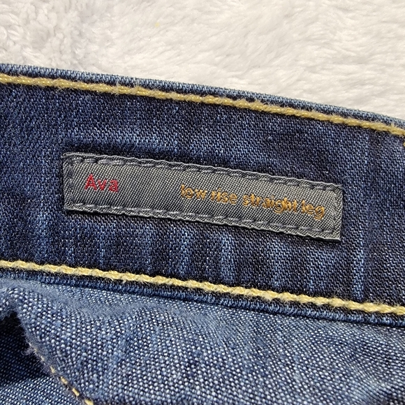 Citizens Of Humanity Jeans Women 27 Ava Low Waist Straight Leg Stretch Denim - Picture 13 of 16